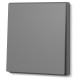 Вимикач одноклавішний сірий графіт VIDEX NOTA (VF-NT-SW1-GR)