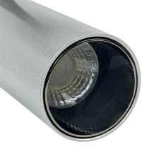 Трековый светильник RAYFOR MT Focus Nano серебро мат 12W 1020Lm 30-40-50К 48V WiFi ( 1123402 )