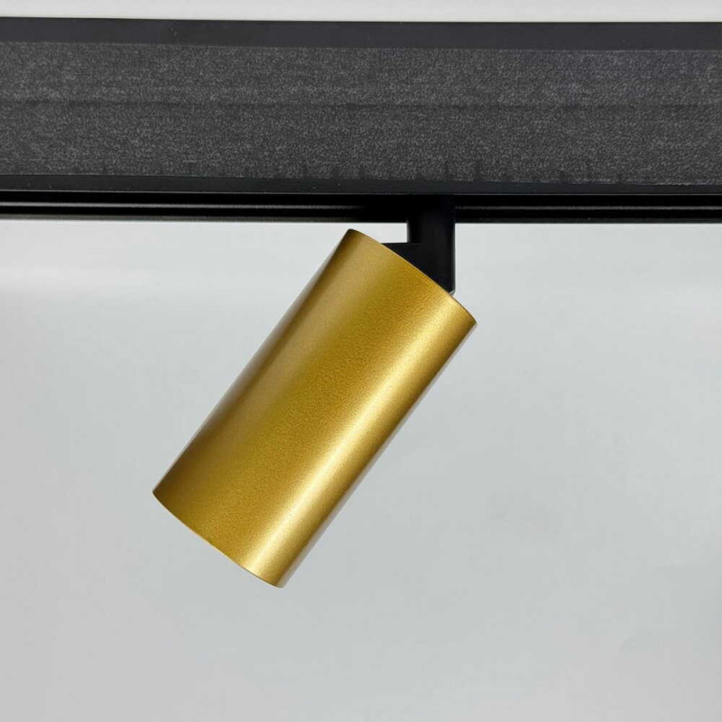 Трековый светильник RAYFOR MT Focus Nano золото мат 12W 1020Lm 30-40-50К 48V WiFi ( 1122404 )