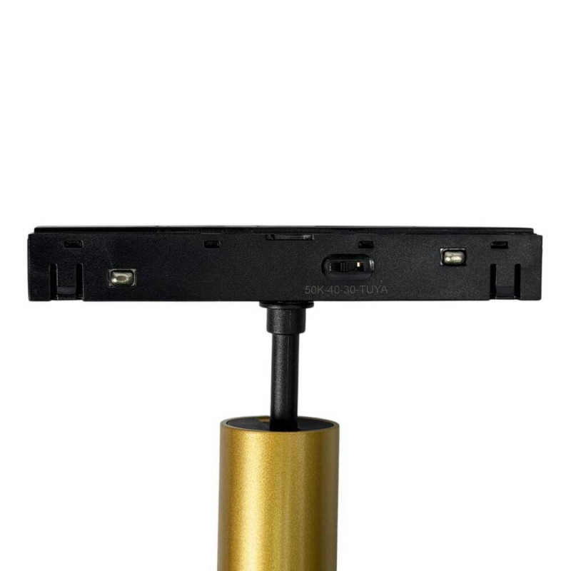 Трековый светильник RAYFOR MT Focus Nano золото мат 7W 600Lm 30-40-50К 48V WiFi ( 1122403 )