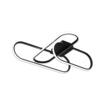 Світильник LED smart SKYLER-3D +пульт 90W 3000-5000K IP20 чорний Violux ( 220875 )