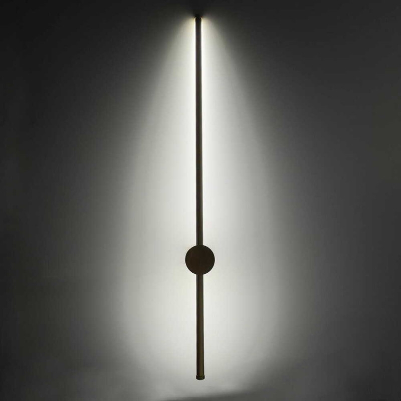 Светильник настенный бра Violux POINTER 16W 3000/4200/6000K 1200Lm IP20 золотой ( 551225 )