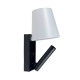 Светильник настенный бра Violux UMBRELLA USB+TYPE-C VIOLUX 3W 4200K IP20 черный ( 552123 )