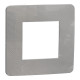 Рамка 1-постовая Unica Studio хром/антрацит Schneider Electric NU280256