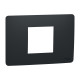 Рамка 2-модульная Unica Studio антрацит Schneider Electric NU210254