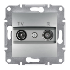 Розетка TV-R конечная 1 dB Asfora Schneider Electric алюминий EPH3300161
