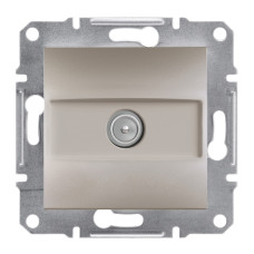 Розетка TV проходная 4dB Schneider Electric бронза EPH3200269
