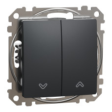 Выключатель для жалюзи черный Sedna Design & Elements Schneider Electric SDD114104