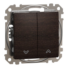 Выключатель для жалюзи венге Sedna Design & Element Schneider Electric SDD181104