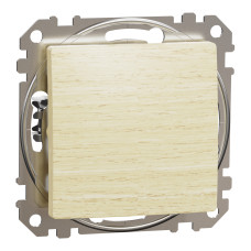 Выключатель кнопочный 10 А Береза Sedna Elements Schneider Electric SDD180111