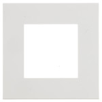 Рамка Zenit S 1-я Tacteo белая (оргстекло) logo ( 2CLA227110Z3002 )