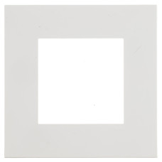 Рамка Zenit S 1-я Tacteo белая (оргстекло) logo ( 2CLA227110Z3002 )