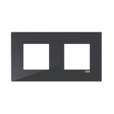 Рамка Zenit S 2-а Tacteo черная (оргстекло) logo ( 2CLA227210Z3102 )