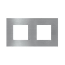 Рамка Zenit S 2-я нерж. сталь logo ( 2CLA227210Z4002 )