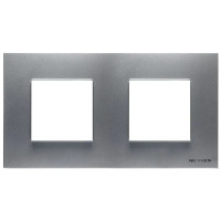 Рамка Zenit S 2-я никель logo ( 2CLA227210Z4902 )