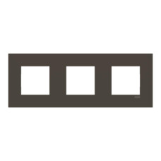 Рамка Zenit S 3-я антрацит logo ( 2CLA227310Z1802 )