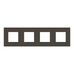 Рамка Zenit S 4-я антрацит logo ( 2CLA227410Z1802 )