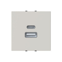 Розетка Zenit дюна USB A+C 3A ( 2CLA228540N6201 )