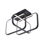 Светильник LED smart FIGARO +пульт 90W 3000-5000K IP20 черный Violux ( 220855 )