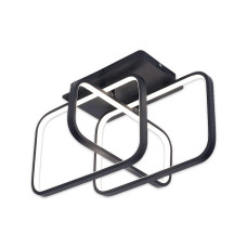 Светильник LED smart FIGARO +пульт 90W 3000-5000K IP20 черный Violux ( 220855 )