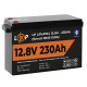 Аккумулятор LP LiFePO4 12V (12,8V) - 230 Ah (2944Wh) (Smart BMS 150А) с BT пластик