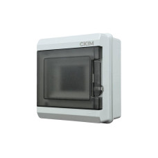 Бокс пластиковый СКИМ на 5 модулей накладной IP65 С11902002/С99990122
