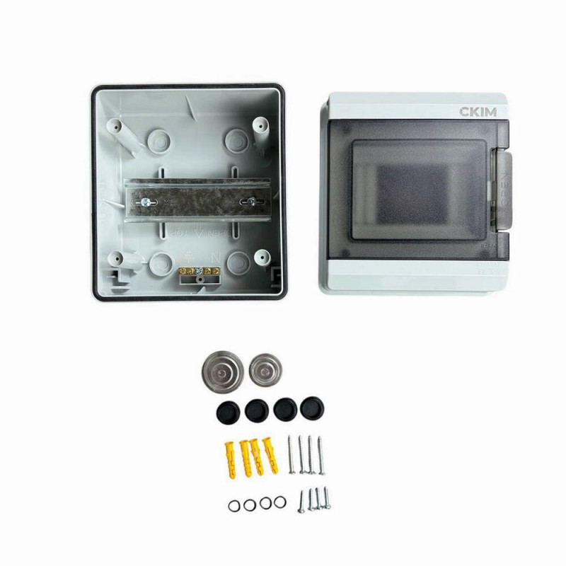 Бокс пластиковый СКИМ на 5 модулей накладной IP65 С11902002/С99990122