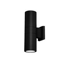 Светильник фасадный TETRIS-R 2D черный 2х40W Е27 IP54 Violux 500540