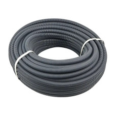 Труба гофрированная,12/16, "Light", серая, 100м АСКО A0290010014