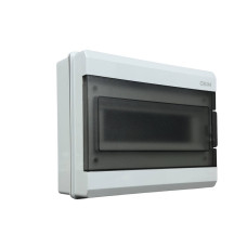 Бокс пластиковый СКИМ на 12 модулей накладной IP65 С11902004/С99990124