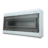Бокс пластиковый СКИМ на 18 модулей накладной IP65 С11902006/С99990126