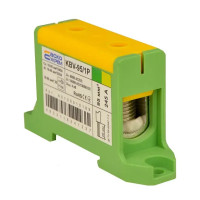 Клемма ввода силовая 95/1Р (245 А) желто-зеленая серии KBV АСКО A0130010189