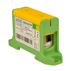 Клемма ввода силовая 95/1Р (245 А) желто-зеленая серии KBV АСКО A0130010189