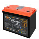 Аккумулятор LP LiFePO4 12,8V - 100 Ah (1280Wh) (BMS 100A/50А) пластик Smart BT
