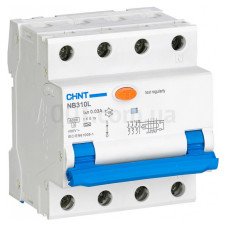 Диференційний автоматичний вимикач NB310L/3N 3PN C16 30mA A 6kA ел.-мех. (72mm) CHINT 660013