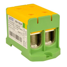 Клемма ввода силовая 150/2Р (320 А) желто-зеленая серии KBV АСКО A0130010201