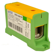 Клемма ввода силовая 16/1Р (85 А) желто-зеленая серии KBV АСКО A0130010164