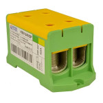 Клемма ввода силовая 240/2Р (425 А) желто-зеленая серии KBV АСКО A0130010207