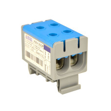 Клемма ввода силовая 35/2Р (135 А) синяя серии KBV АСКО A0130010170