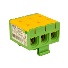 Клемма ввода силовая 35/3Р (135 А) желто-зеленая серии KBV АСКО A0130010174
