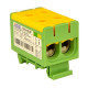Клемма ввода силовая 50/2Р (160 А) желто-зеленая серии KBV АСКО A0130010181