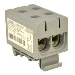 Клемма ввода силовая 50/2Р (160 А) серая серии KBV АСКО A0130010179