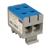 Клемма ввода силовая 50/2Р (160 А) синяя серии KBV АСКО A0130010180