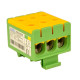 Клемма ввода силовая 50/3Р (160 А) желто-зеленая серии KBV АСКО A0130010185