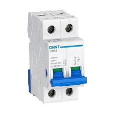 Модульный автоматический выключатель NH4 2P 63A CHINT 398041