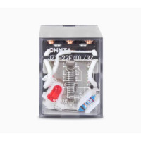 Реле промежуточное JZX-22F(D)/3Z PLU AC220V с LED инд. 5A 3 группы кон-тов CHINT 285202