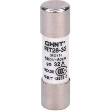 Предохранитель цилиндрический RT28-32 2A gG/gL 10х38мм CHINT 520474