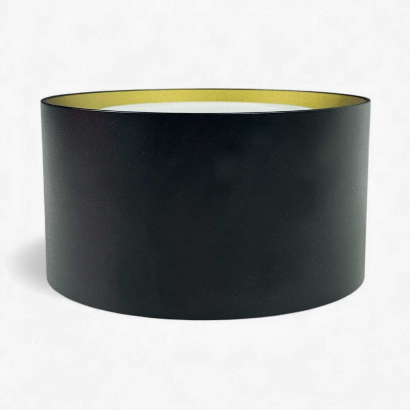 Cвітильник точковий накладний CAPRI GX53 IP20 круг чорний+золото Violux ( 340205 )