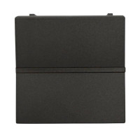 Выключатель Zenit Total антрацит 1-й (2CLA220100N1601)