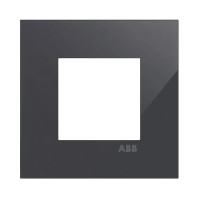 Рамка Zenit S 1-а Tacteo черная (оргстекло) logo ( 2CLA227110Z3102 )